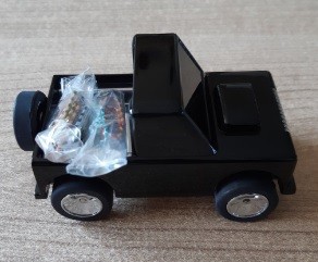 Saspraužu turētājs "Truck", Black, Melns